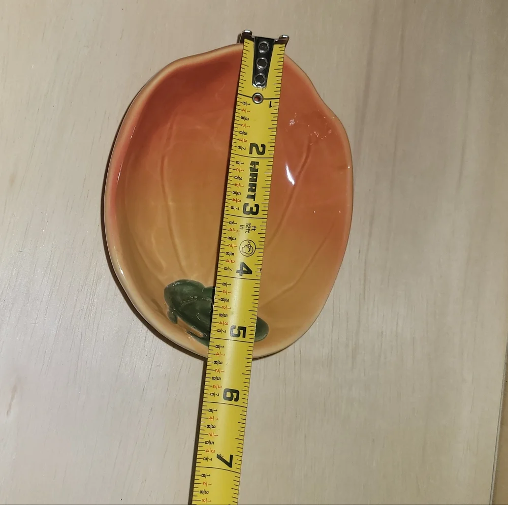 Williams Sonoma.. Autumn Harvest Ceramic Pumpkin Bowl